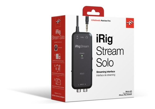 Imagen 7 de 7 de Interfaz De Audio Ik Multimedia Irig Stream Solo - Oddity
