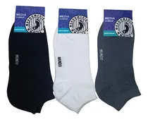 Comprar Medias Soquete Algodon Packx6 Liso Hombre Mundo Medias