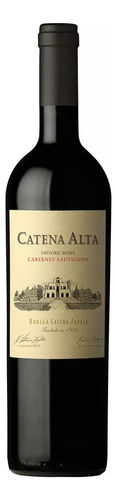 Vino Tinto Catena Alta Cabernet Sauvignon 750 Ml