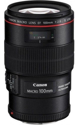Imagem 1 de 3 de Lente Canon Ef 100mm F/2.8l Macro Is Usm Garantia Brasil+nfe
