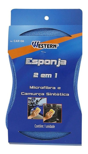 Esponja De Limpeza 2 Em 1 - Western