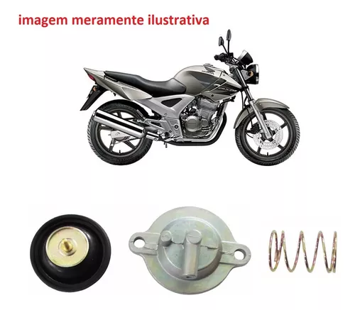 Diafragma Carburador Válvula Compensadora Ar CBX 200 Strada - Autotec -  Motopeças - Magazine Luiza