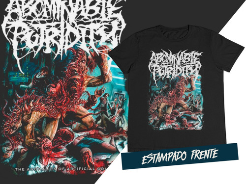Camiseta Death Metal Abominable Putridity C2