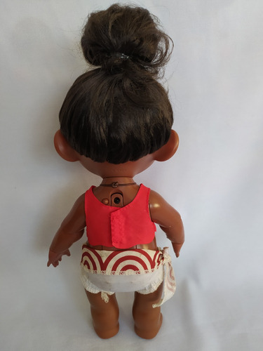 Moana Bebe Muñeca Con Sonido Disney (Usado)