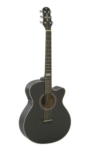 Violão eletroacústica Strinberg Black SA200C para destros tobacco louro indiano