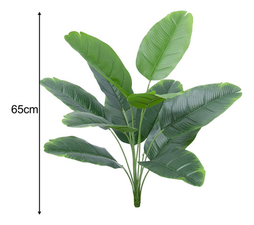 Plantas Falsas Grandes, Árbol Bonsái Artificial, Hojas