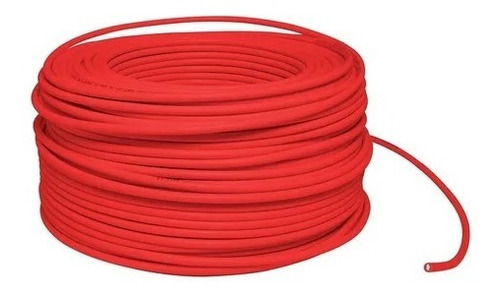 Cable Unipolar Normalizado 6mm Rojo Pack X 10m