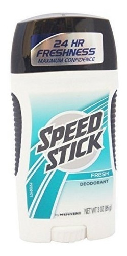 Desodorante Speed ¿¿stick, Fresco, A 3 Oz, (paquete De 6)