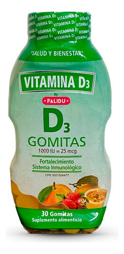 Vitamina D3 En Gomitas