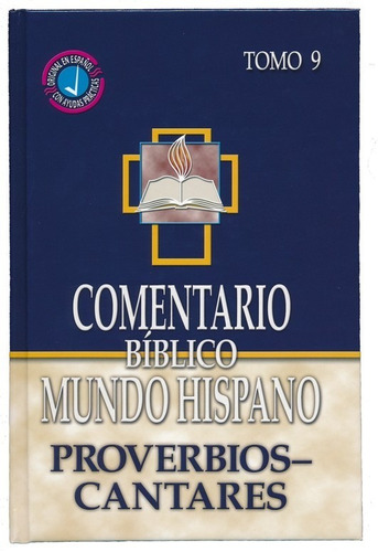Imagen 1 de 2 de Comentario B. Mundo Hispano  T. 9 Proverbi, Carro D, Estudio