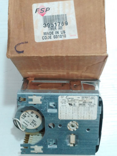 Timer Para Lavadora 3951769 Whirlpool 