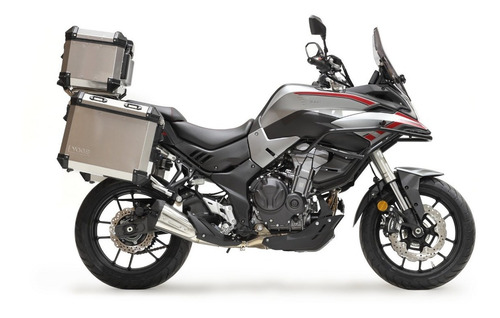Imagen 2 de 15 de Moto Voge 500ds 0km 2022 Gris Oferta! Con Baules