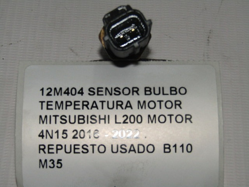 Sensor Bulbo Temperatura Mitsubishi L200 4n15 2016-2022