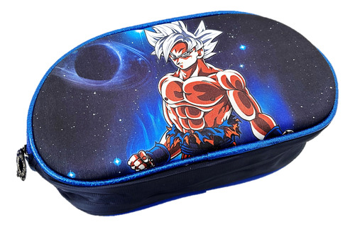 Mochila Goku Dragon Ball Z Set Lonchera+ Lapicera 3d Luz Led Dragon Ball Z Super Sayayin Mochila Goku Combo 3 Piezas