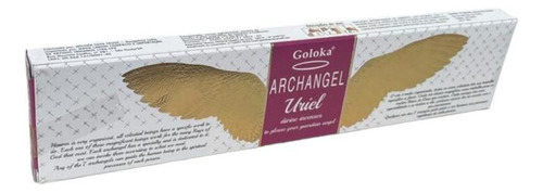 Incenso Goloka Arcanjo Uriel 1 Cx C/12 Caixinhas 15g Fragrância Archangel Uriel