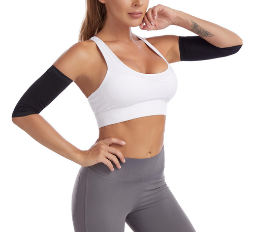 1 Par De Mangas De Brazo Para Adelgazar, Azul Xxl 3xl