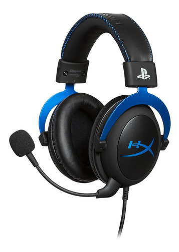 Fones de ouvido Hyperx Cloud Ps4 Gamer - pretos