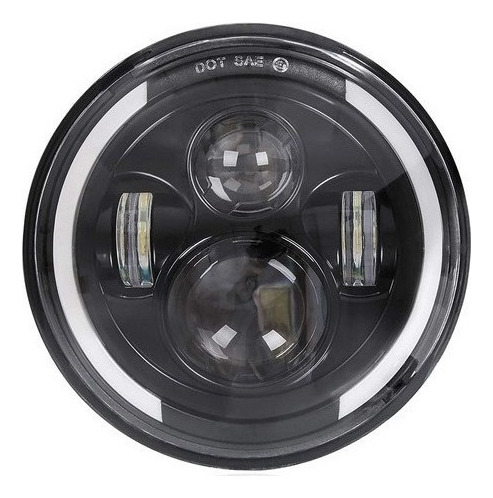 Faros Delanteros Led Ojo De Ángel Beetle Jeep 7 N