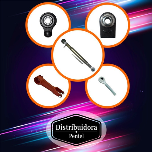 Regulador Tripuntal Tercer Punto Largo 406 Mm / Bola Ø 19 Mm