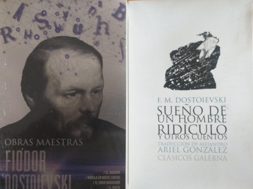 Dostoievski Hombre Ridículo + Obras Maestras Galerna Emu