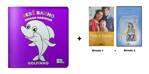Imagem 1 de 4 de Bebê Banho Que Muda De Cor: Animais Marinhos + Brinde