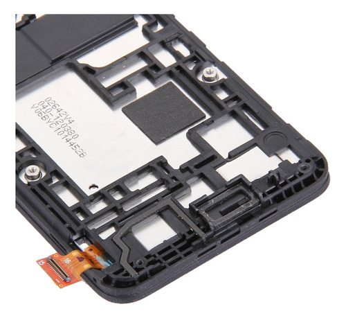Pantalla Lcd Negra+panel Táctil Con Marco Para Nokia Lumia 5