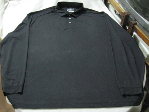 Polera Con Cuello Y Botones Ben Hogan Talla 3xl Color Negro