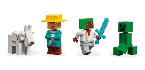 Imagen 5 de 6 de Lego Minecraft Tienda Pateleria The Bakery Aldea + Aldeano