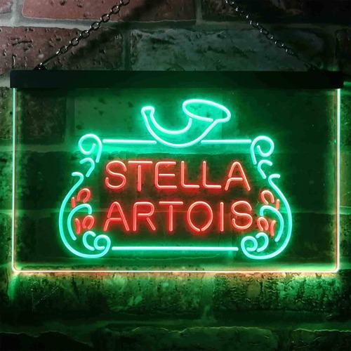 Pub Stella Artois Beer Club Decoracion Pared Led Letrero Luz