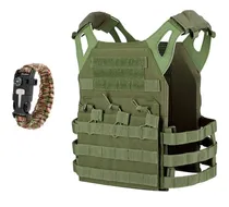 Comprar Chaleco Tactico Rbn Tactical Molle Airsoft Verde Pulsera