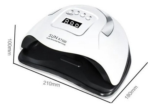 Cabina Sun X7 Max Uv Led Secador Uñas Gelificadas Semi