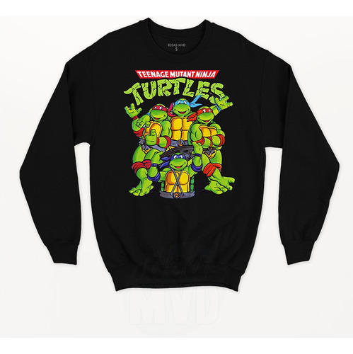 Buzo Tortugas Ninja Tmnt (negro:) Ideas Mvd