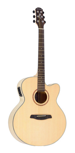 Imagem 2 de 8 de Violão Strinberg Sj25c N Jumbo Natural Elétrico Com Afinador