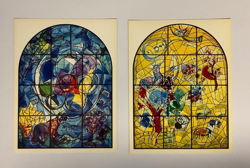  Reproducciones De Marc Chagall, Las Ventanas De Jerusalem