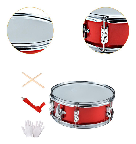 14 Em Snare Drum Kit Estudante Marchando Banda Escolar