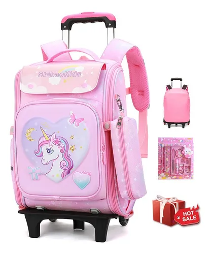 Mochila Carro ZHANAO Mochila Con Ruedas De Bloqueo De Color Para