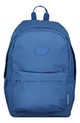 Backpack Skechers Unisex Skch7684blu Color Azul Diseño de la tela Liso