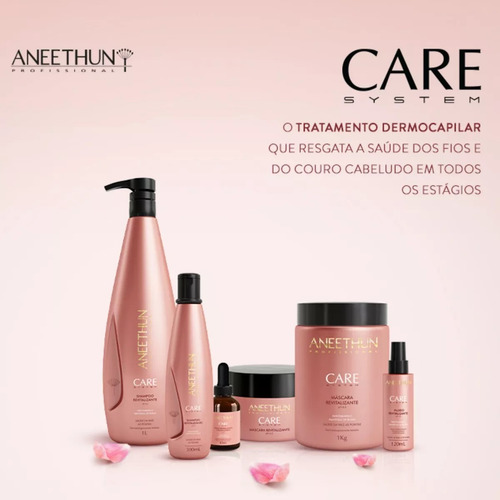 Kit Aneethun Revitalizante Care System 3 Itens