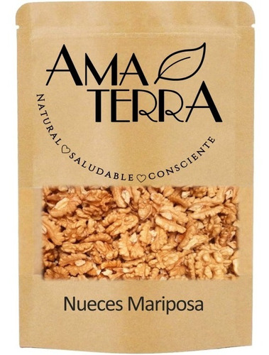 Nueces Mariposa Clara 500 Grs. Amaterra