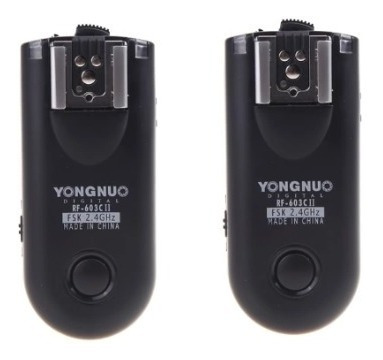 Disparadores Inalámbricos Yongnuo Rf603c Version2 Para Canon