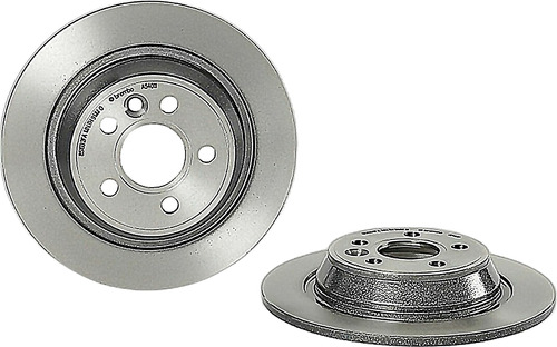 Jgo 2 Discos Sólidos Traseros Ford Focus 10/11 Brembo