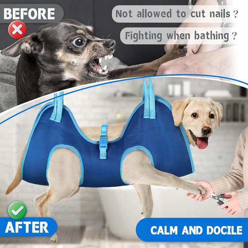 Hamaca De Aseo Para Perros Y Gatos, Ayuda De Relajación Para
