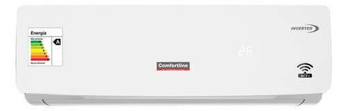 Aire Acondicionado Comfortline Inverter 9.000 Btu Wifi Color Blanco