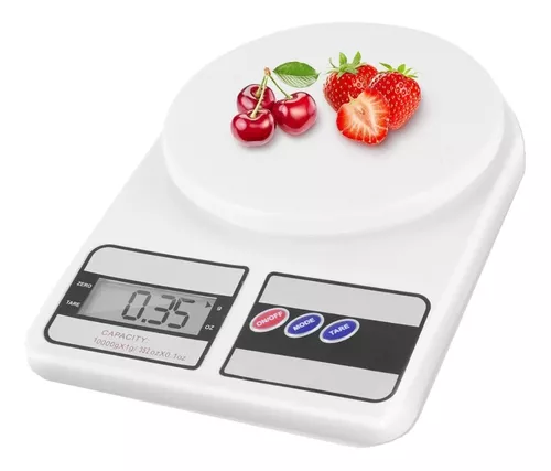 Báscula Digital Para Cocina Gramera Electrónica Pesa De 1 Gramos a 10 kg :  : Hogar y Cocina
