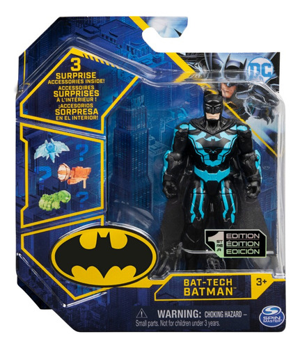 Batman Bat-tech 1st Edicion Dc Comics  Spin Master