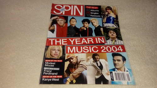 Revista Spin Balance 2004 (modest Mouse, Franz Ferdinand...)