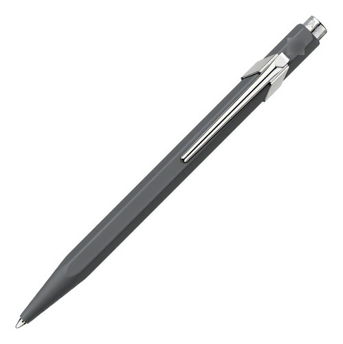 Caneta Esferográfica Carand'ache 849 Classic Anthracite Grey Cor da tinta Azul Cor do exterior Cinza