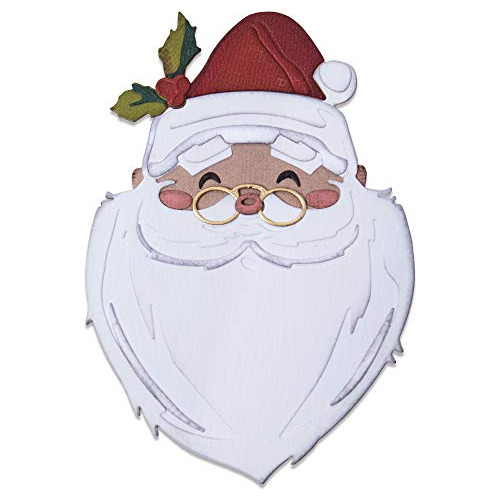Tim Holtz Thinlits Die, Santa's Wish Colorize