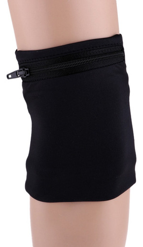 Pulsera Sudor Banda Sudadera Cremallera Cartera Para Deporte