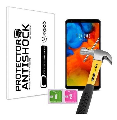 Protector De Pantalla Antishock LG Q8 2018